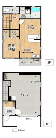 つくばＢＡＳＥ　の物件間取画像